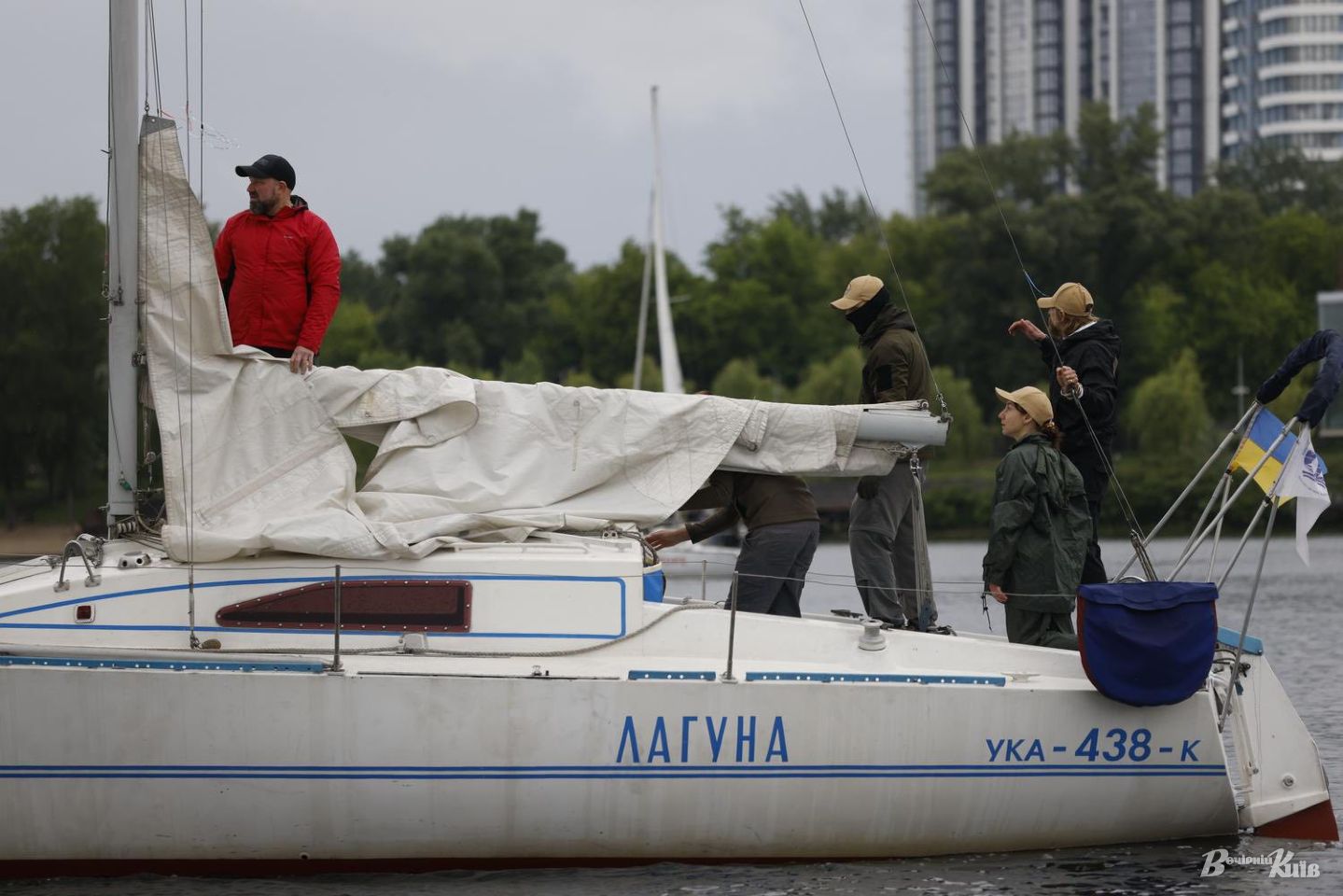 Ветеранська регата «Вітрила вільних» зібрала 46 учасників у Києві