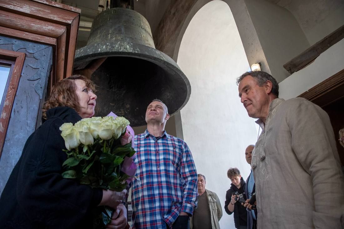 У Києві відкрили оновлену Бельгійську алею: презентували «Український щит»