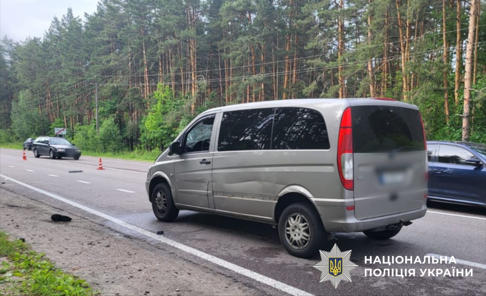 На Київщині водій мікроавтобуса на смерть збив пішохода на переході