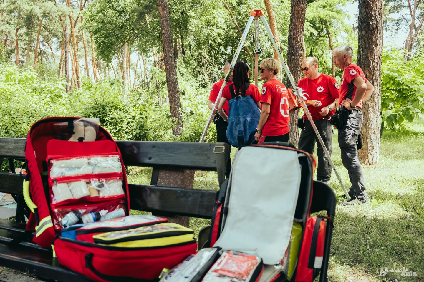 У Києві відбувся Red Cross Family Fest: навчання першій допомозі та безпеці