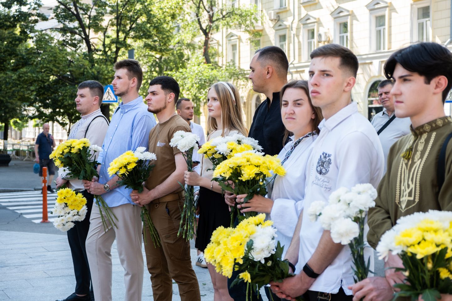 У Києві відзначили 30-річчя Конституції України покладанням квітів