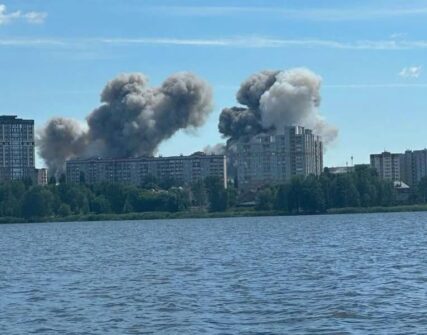 У Воронежі горить завод, що виробляє деталі для російських ракет