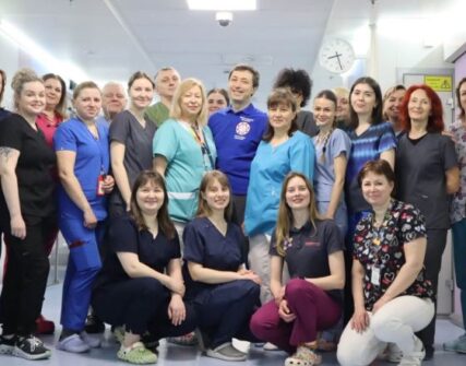 У НДСЛ «Охматдит» 10-місячна Христинка стала сотою пацієнткою, якій пересадили печінку