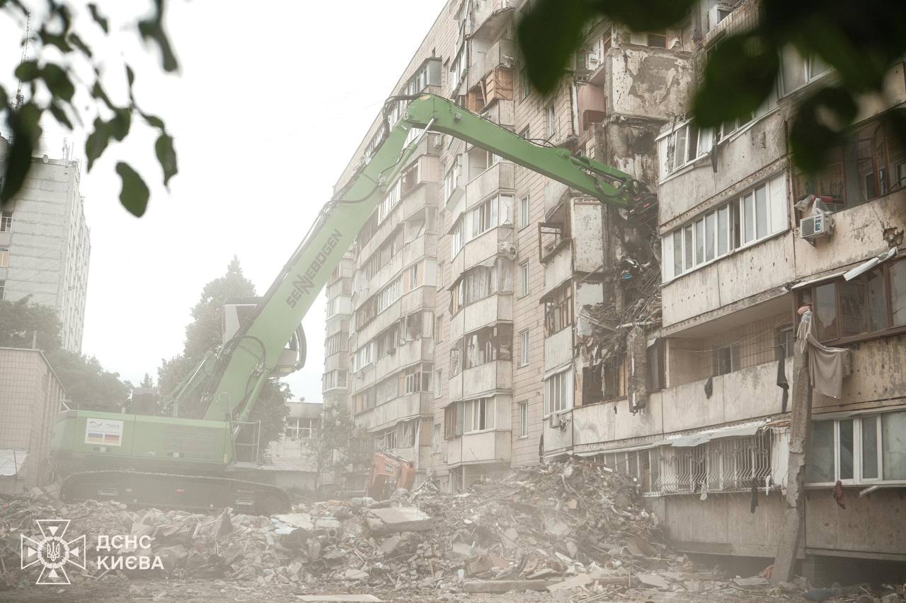 У Києві завершили пошук жертв після атаки 6 липня: 19 загиблих, серед них дитина