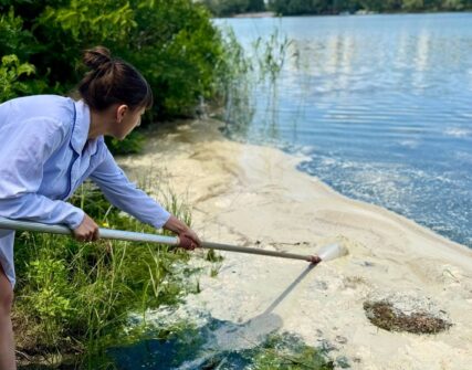 Вода в озері Небреж забруднена: киян закликають утриматися від відпочинку
