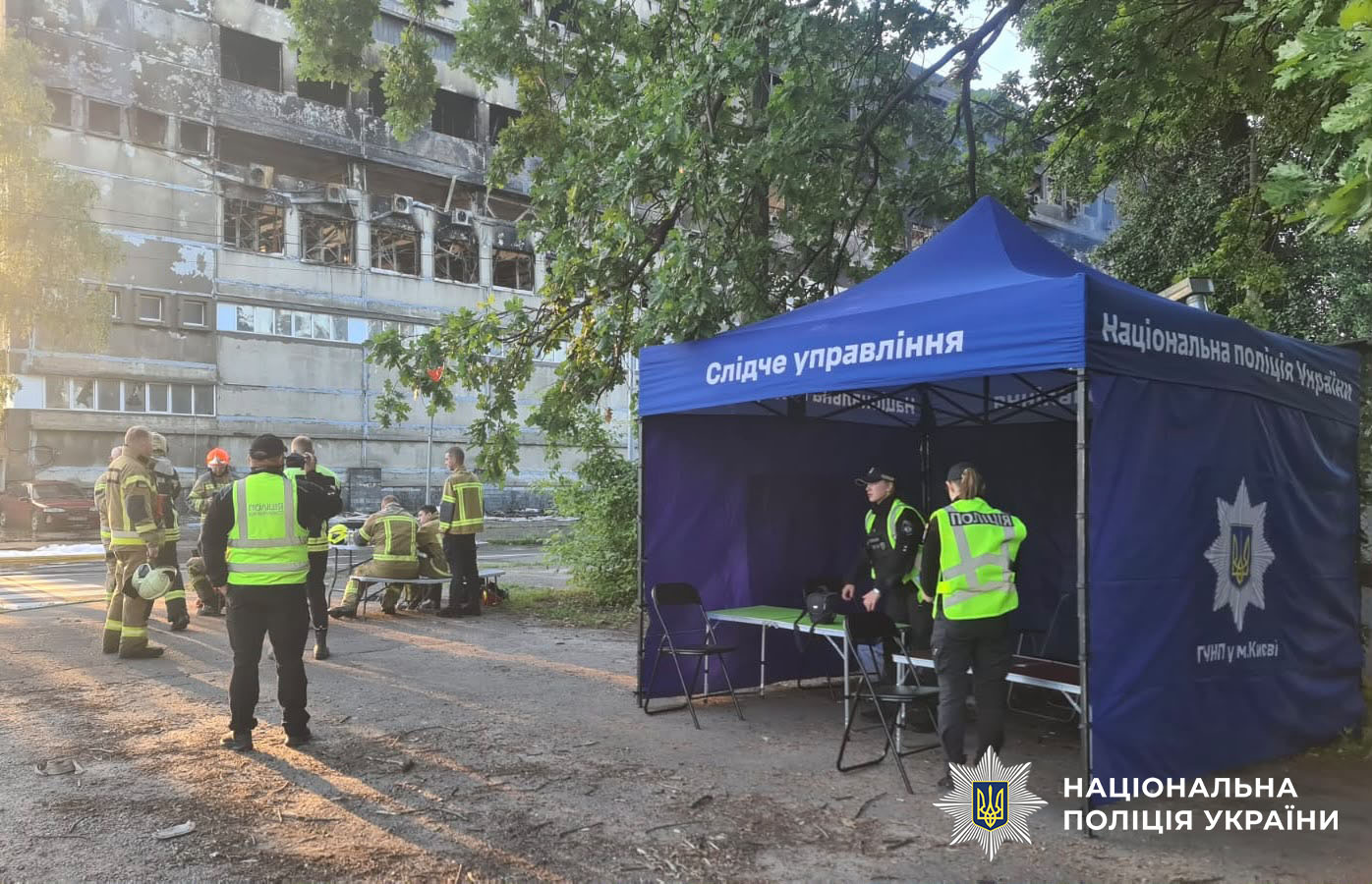 Масована атака на Київ: кількість постраждалих зросла до трьох, поліція збирає докази