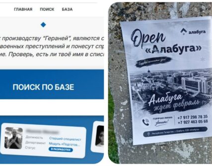 База даних працівників заводу Shahed в Алабузі оприлюднена