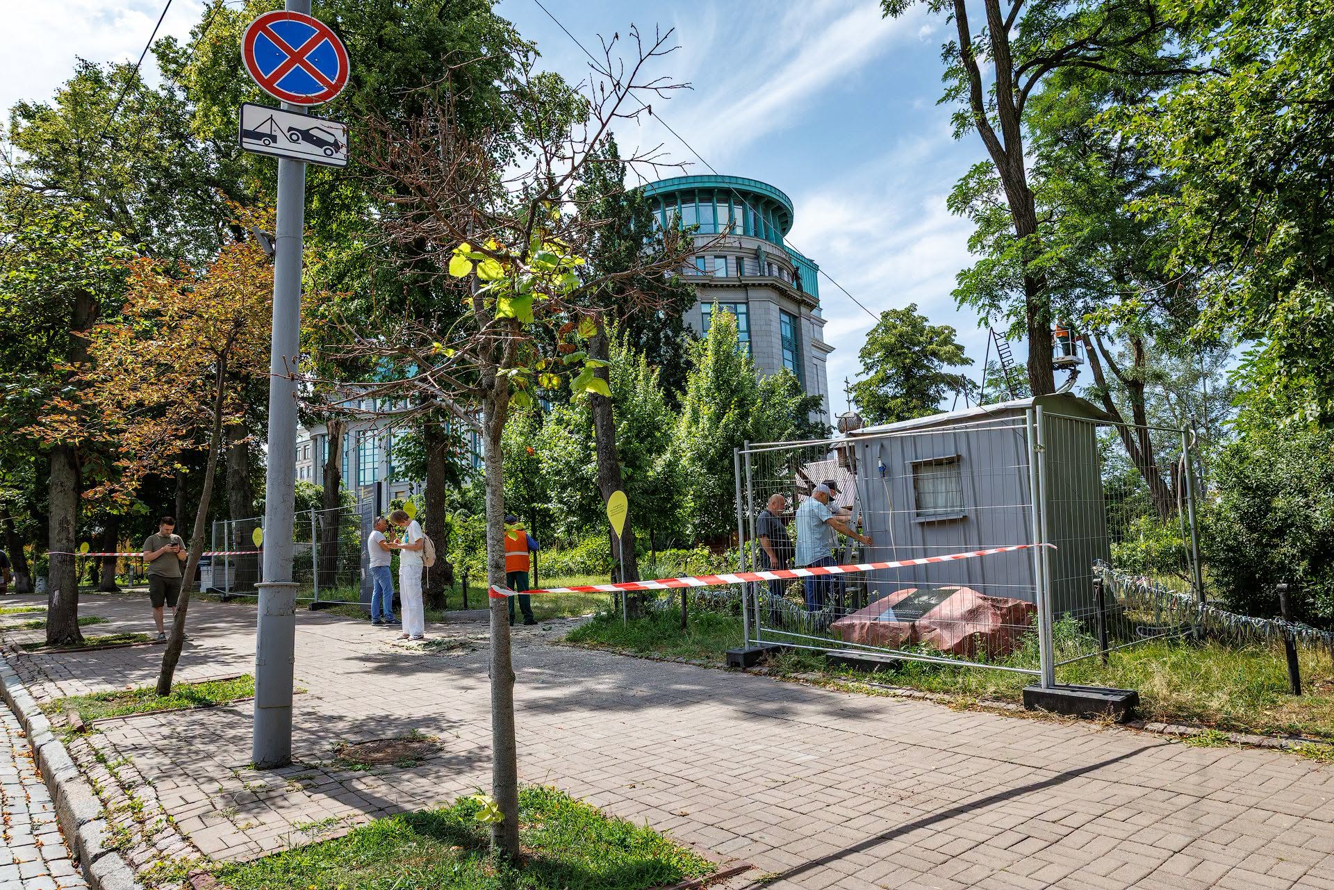У Києві стартували підготовчі роботи на Алеї Героїв Небесної Сотні