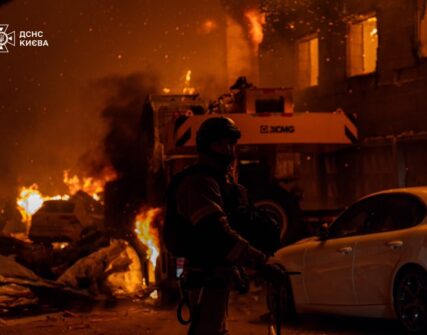 У Києві загинула людина та є поранені внаслідок нічного ракетного удару РФ