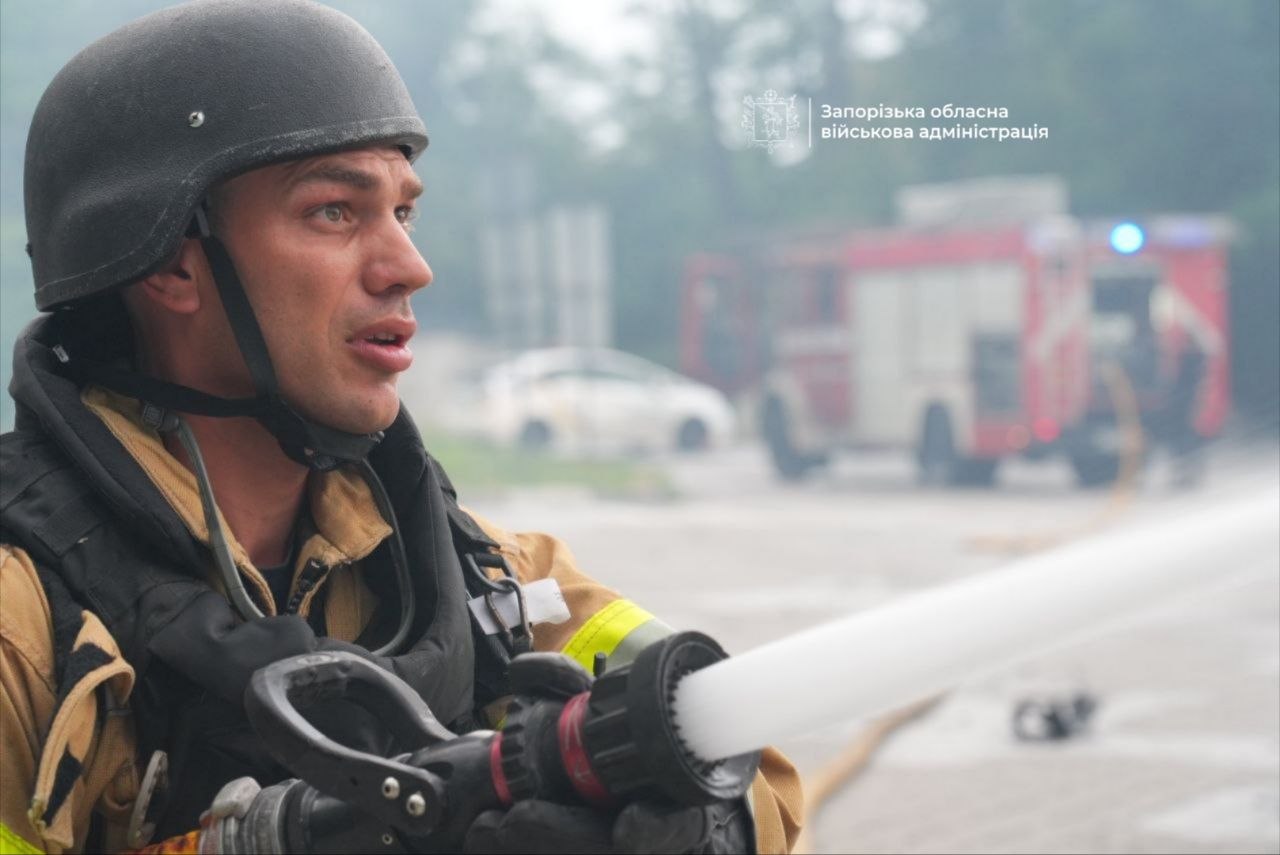 Атака на АЗС у Запоріжжі: загиблий та поранені