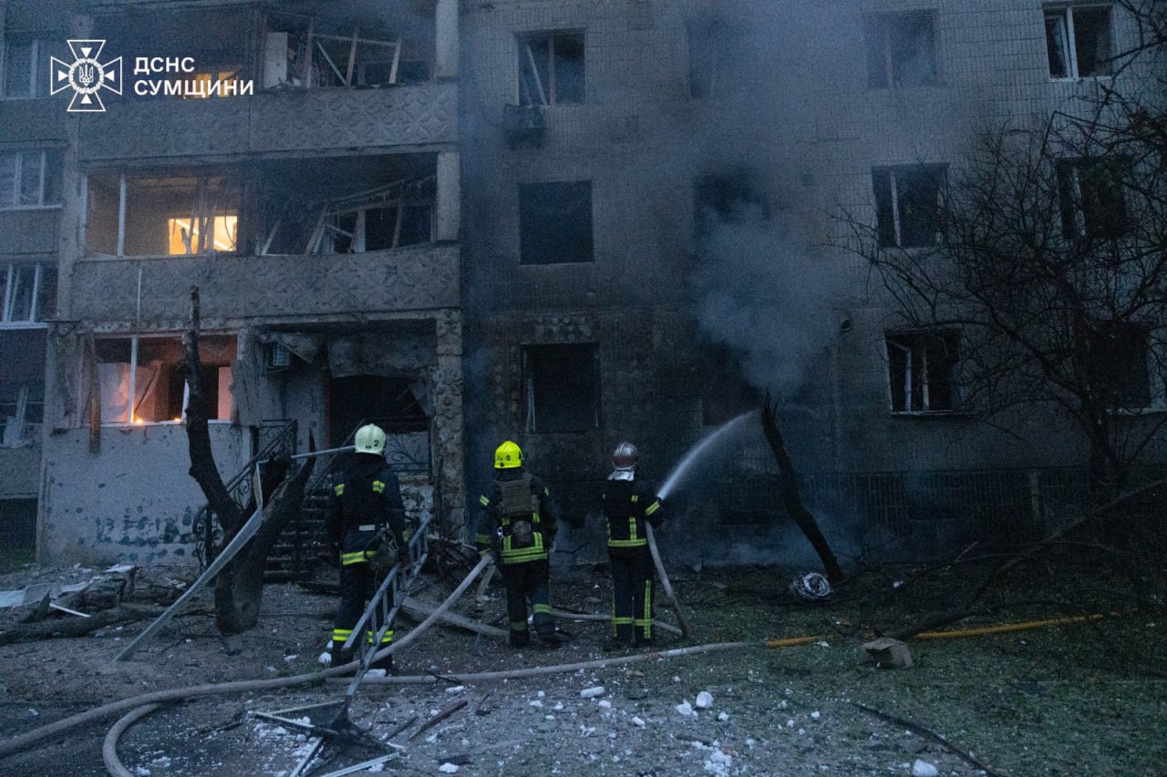 Росіяни вдарили по Сумах: 6 поранених, серед них 4 дитини