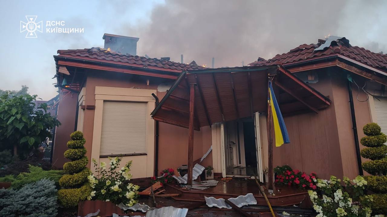 Російська атака на Київщину: 5 постраждалих, серед них троє дітей