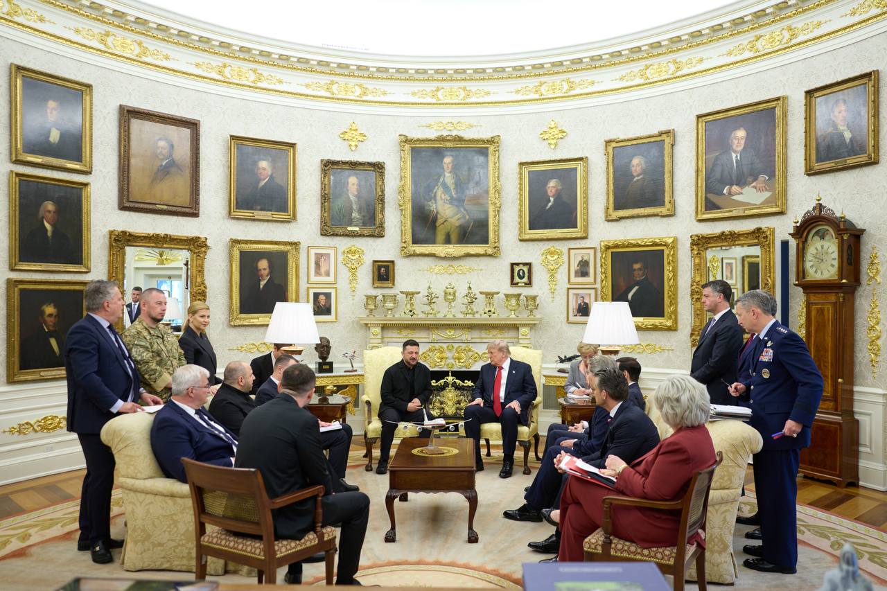 Зеленський зустрівся з Трампом у США: про що говорили президенти
