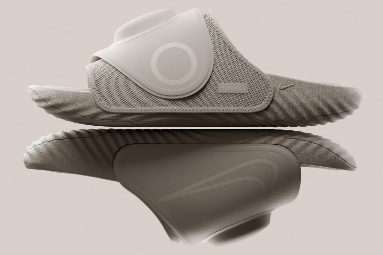 Nike та Hyperice представили «розумні» капці Air Zoom Hyperslide для відновлення