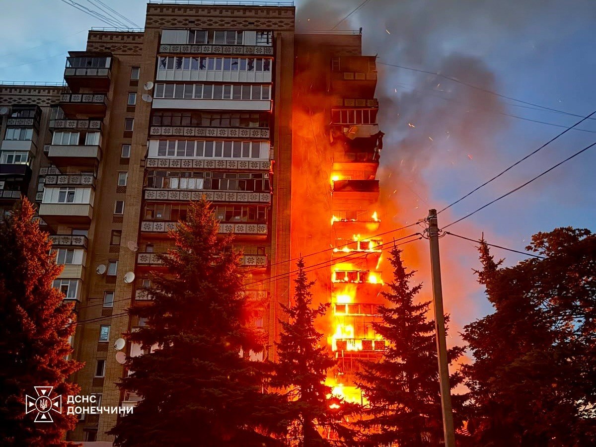 Удар по Краматорську 30 липня: троє поранених, пошкоджені будинки