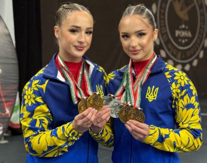 Українські гімнастки Марченко завоювали 7 медалей на ЧЄ-2026