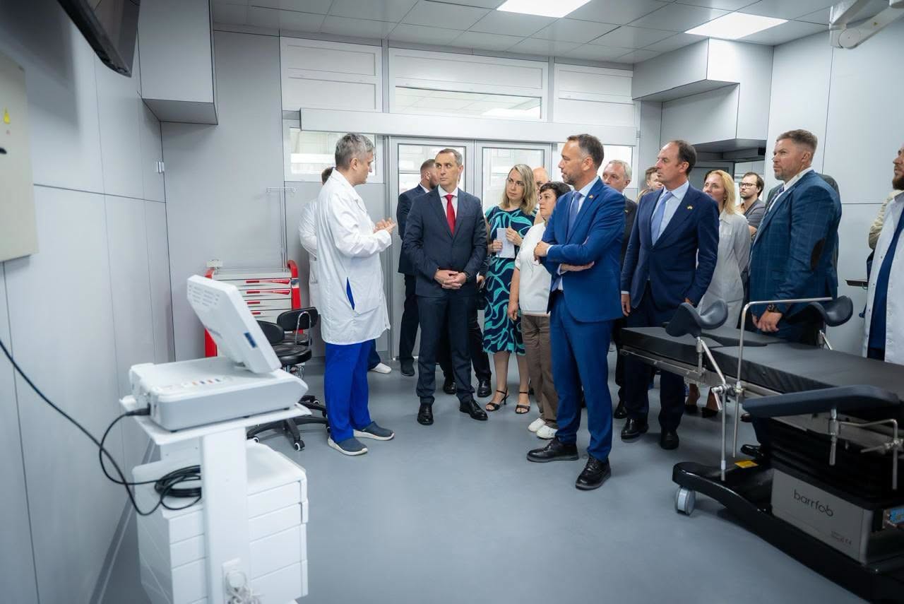 Київська лікарня відкрила нові операційні для щелепно-лицевої хірургії