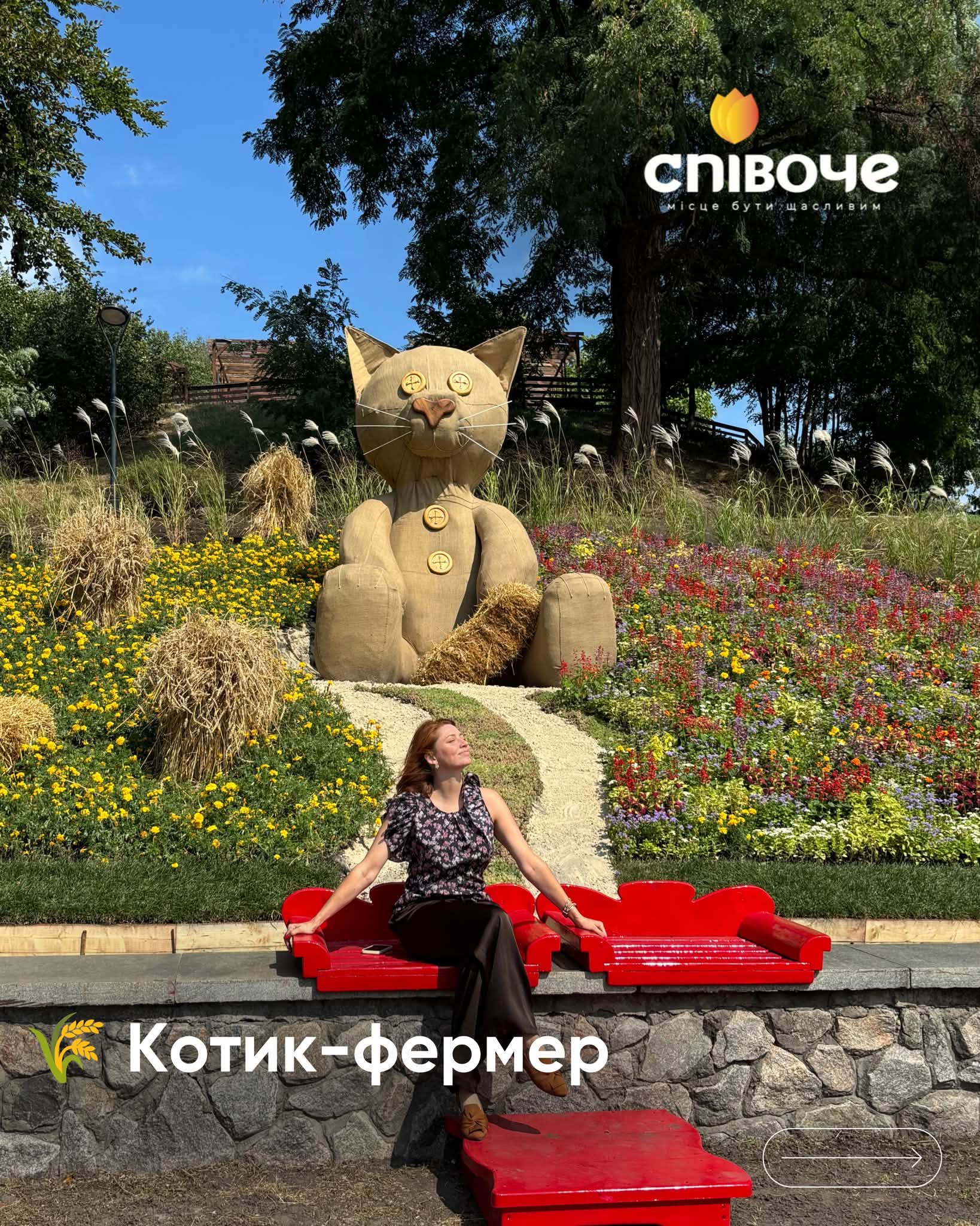 У Києві відкрилася «Муркотлива Україна»: квіткова виставка котиків на Співочому полі