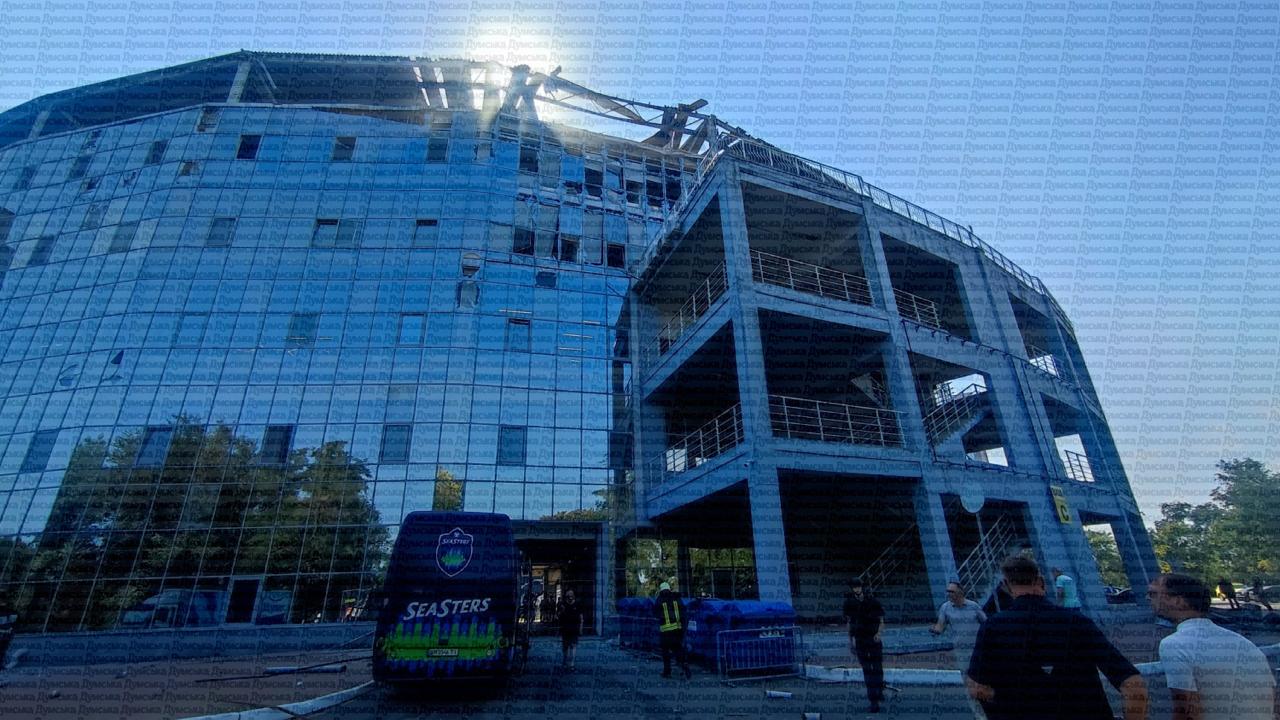 Російські дрони атакували Одесу: пошкоджено стадіон «Чорноморець», є постраждала
