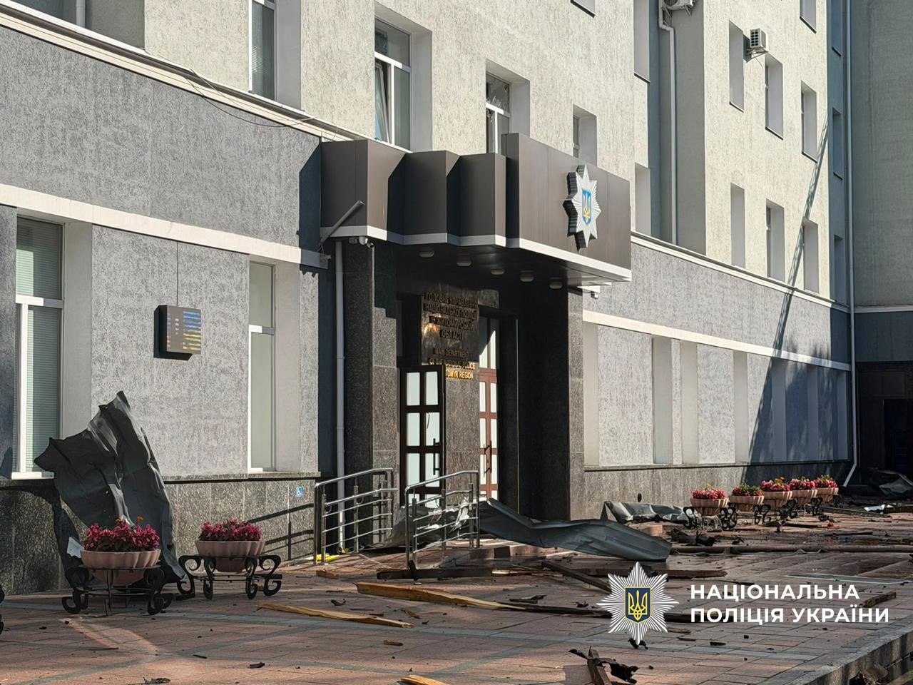 Удар по Житомиру дронами: загинули 2 поліцейських, 20 поранених