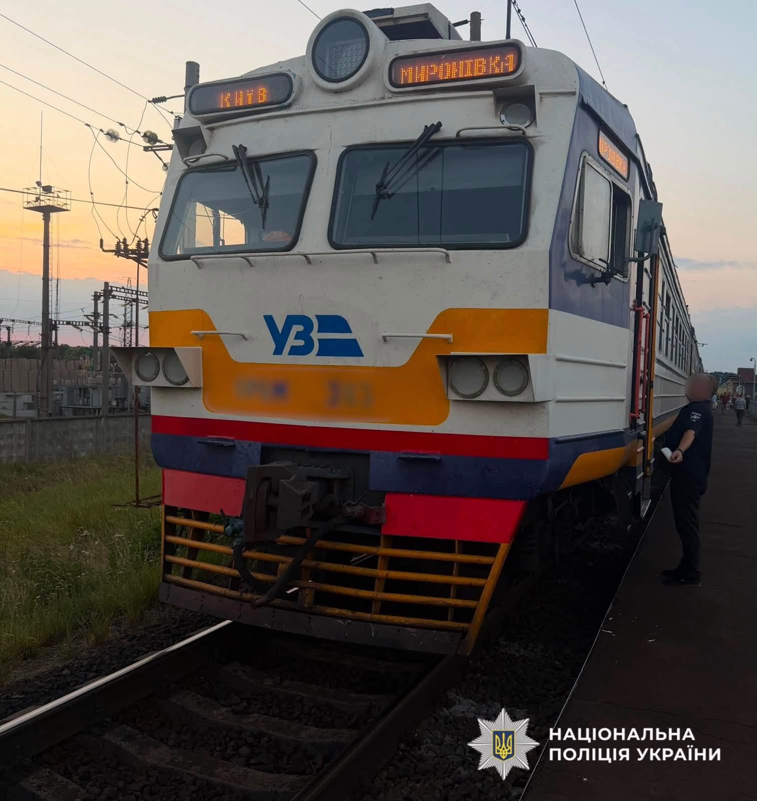15-річний мотоцикліст загинув у ДТП з потягом на Київщині