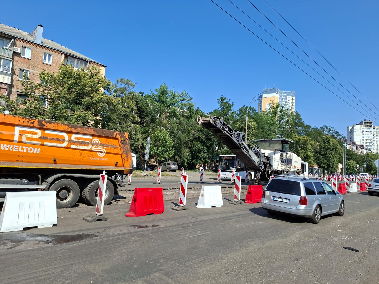 Капремонт доріг у Києві: де оновлюють вулиці та що вже зроблено