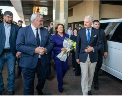 Президент Литви Ґітанас Науседа прибув до Києва на День Незалежності