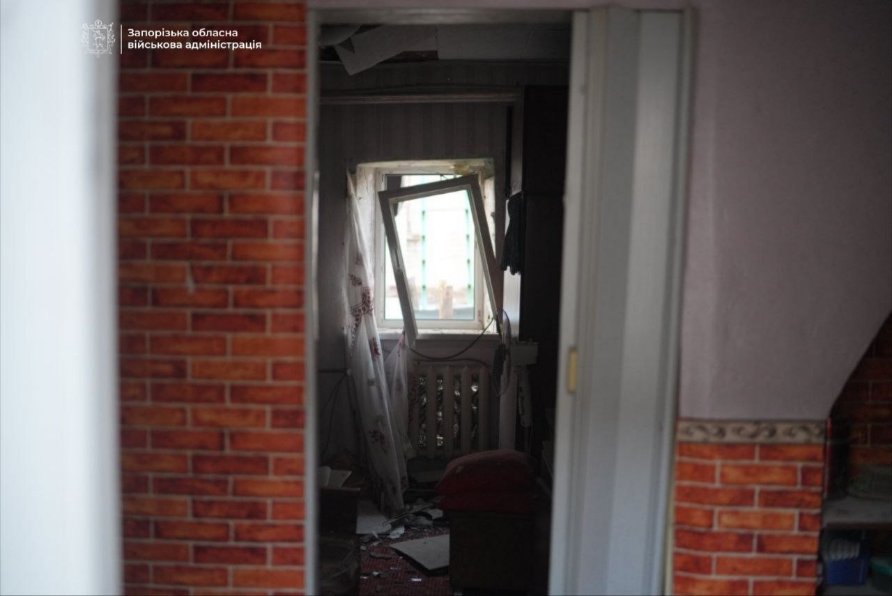 Нічна атака дронів на Запоріжжя: загинув чоловік, семеро поранені