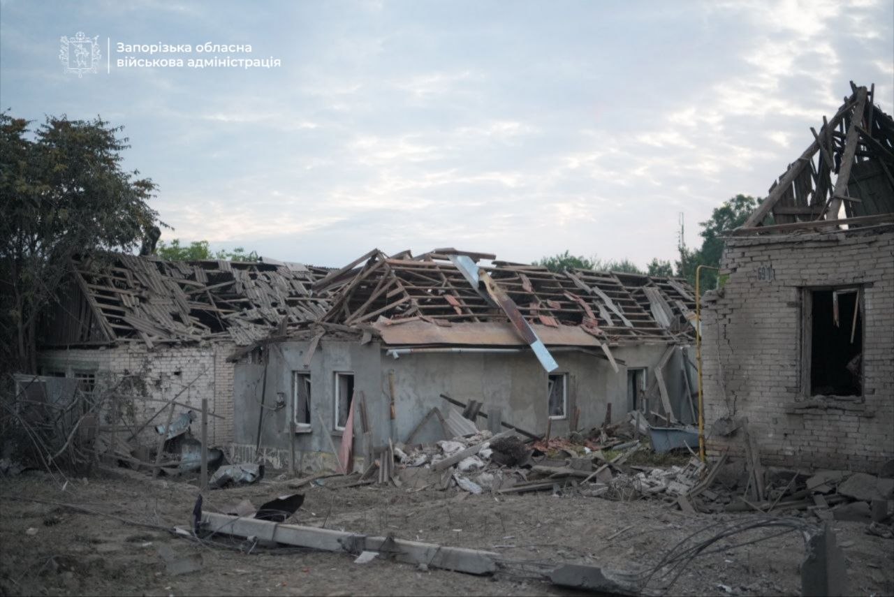 Нічна атака дронів на Запоріжжя: загинув чоловік, семеро поранені