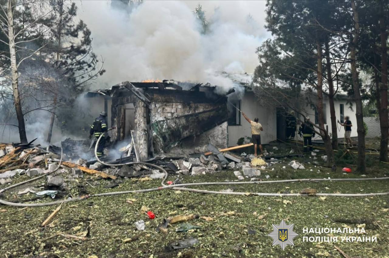 Нічний обстріл Київщини: двоє поранених на Бориспільщині, всього 5 жертв за добу