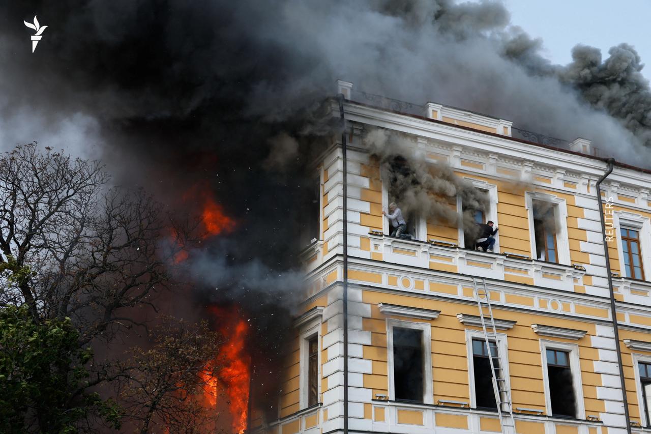 Російський безпілотник влучив у Київ: є загиблі та травмовані