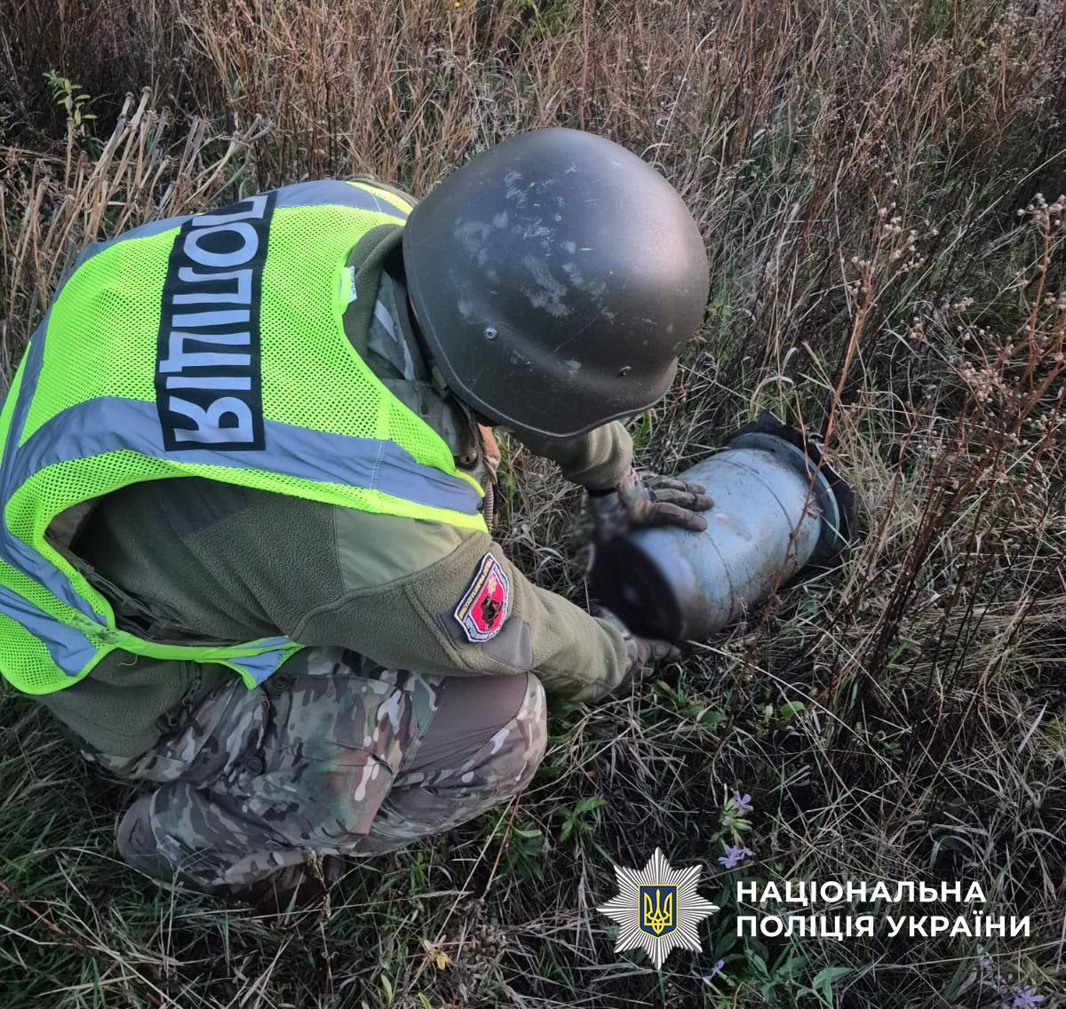 Київ: у Солом'янському районі знешкодили 50-кілограмову бойову частину ворожого дрона