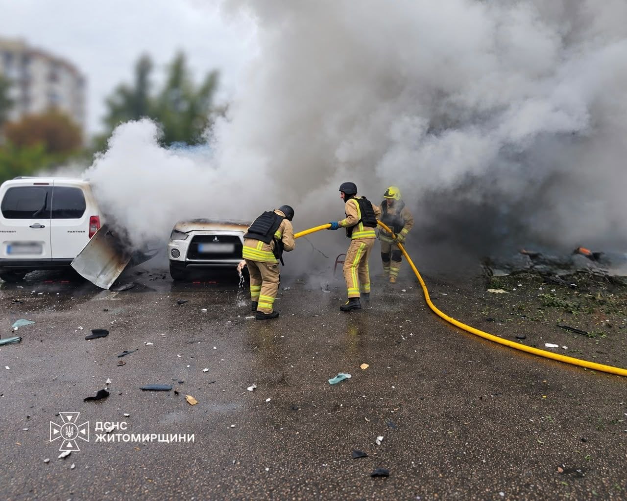 Житомирщина під цілодобовими обстрілами: двоє загиблих та постраждалий