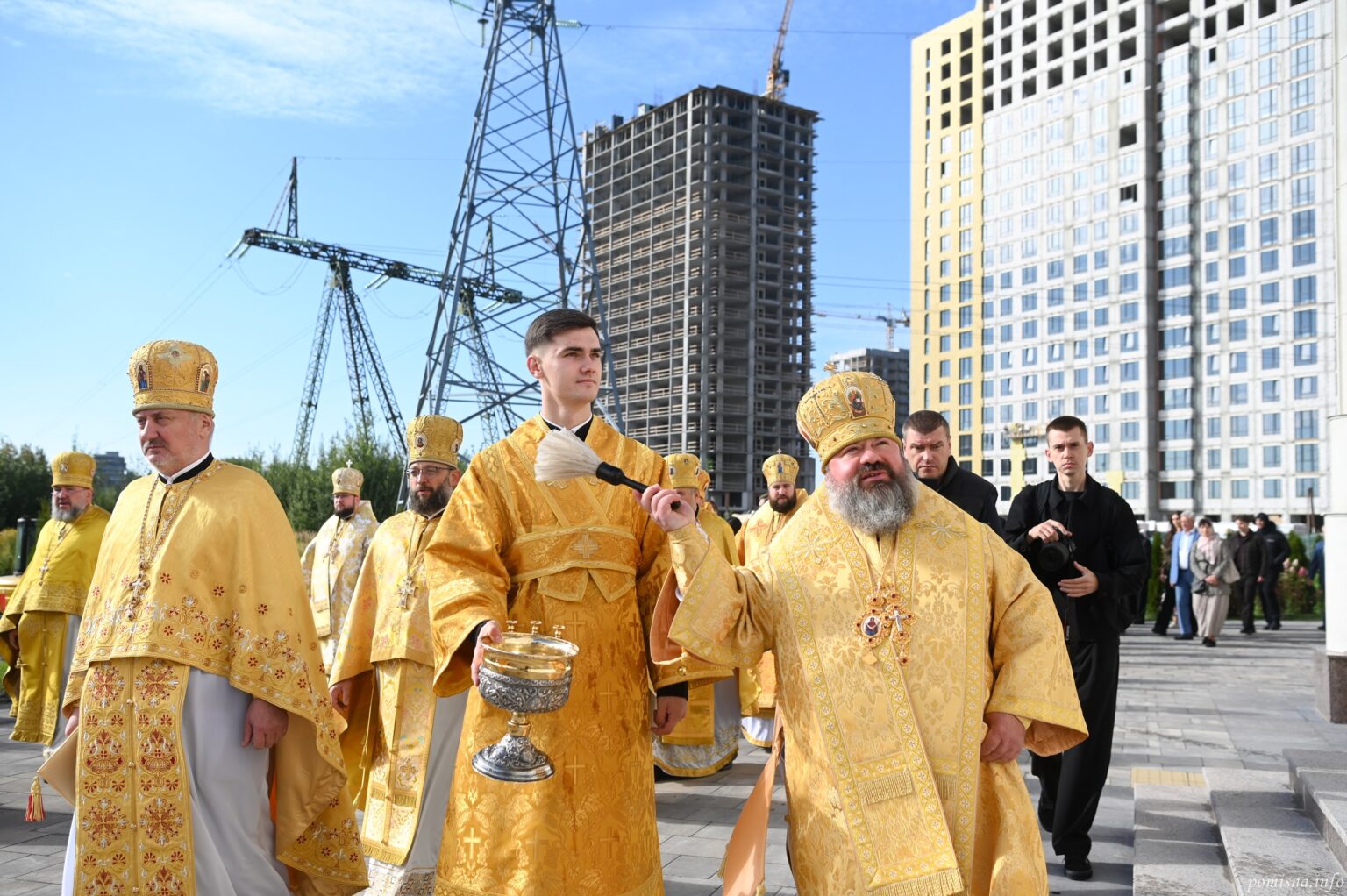 У Києві освятили новий храм ПЦУ: Митрополит Епіфаній про будівництво під час війни