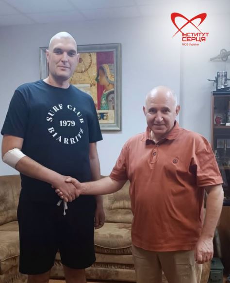 Військовому Дмитру Череповському зупинили серце для вилучення осколка