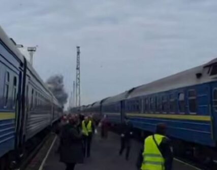 Дрон атакував поїзд з Джонсоном та дипломатами біля кордону з Польщею