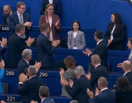 Фон дер Ляєн розповіла історію незламної Саші в Європарламенті