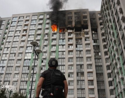 Російська атака на Київ: 8 постраждалих, серед них діти
