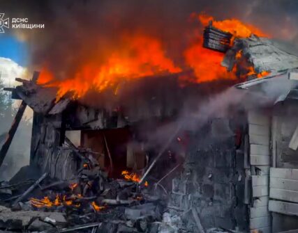 Російські удари по Київщині: постраждалі та пожежі в Обухівському і Бориспільському районах