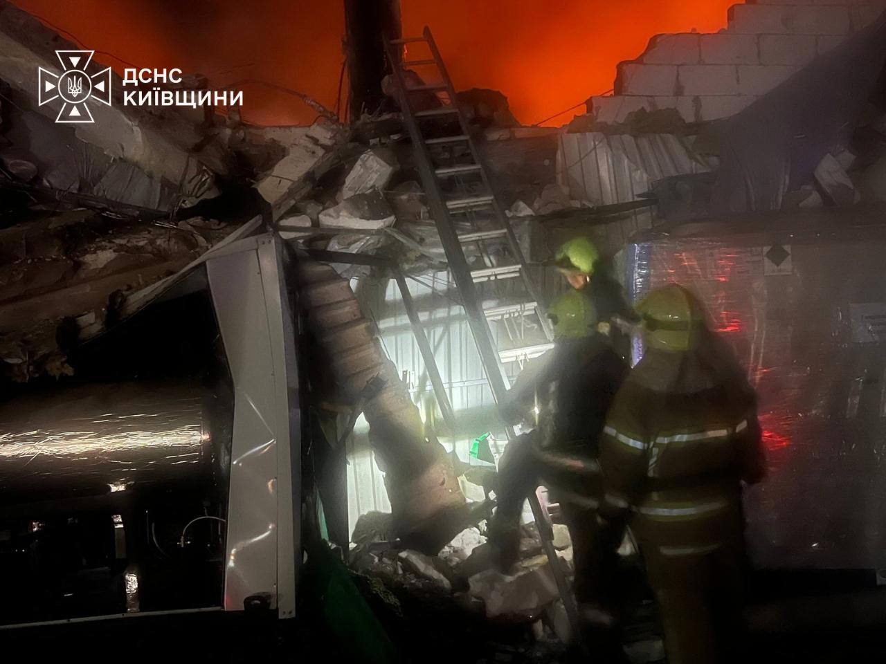 Атака на Київщину 9 вересня: двоє загиблих, семеро поранених