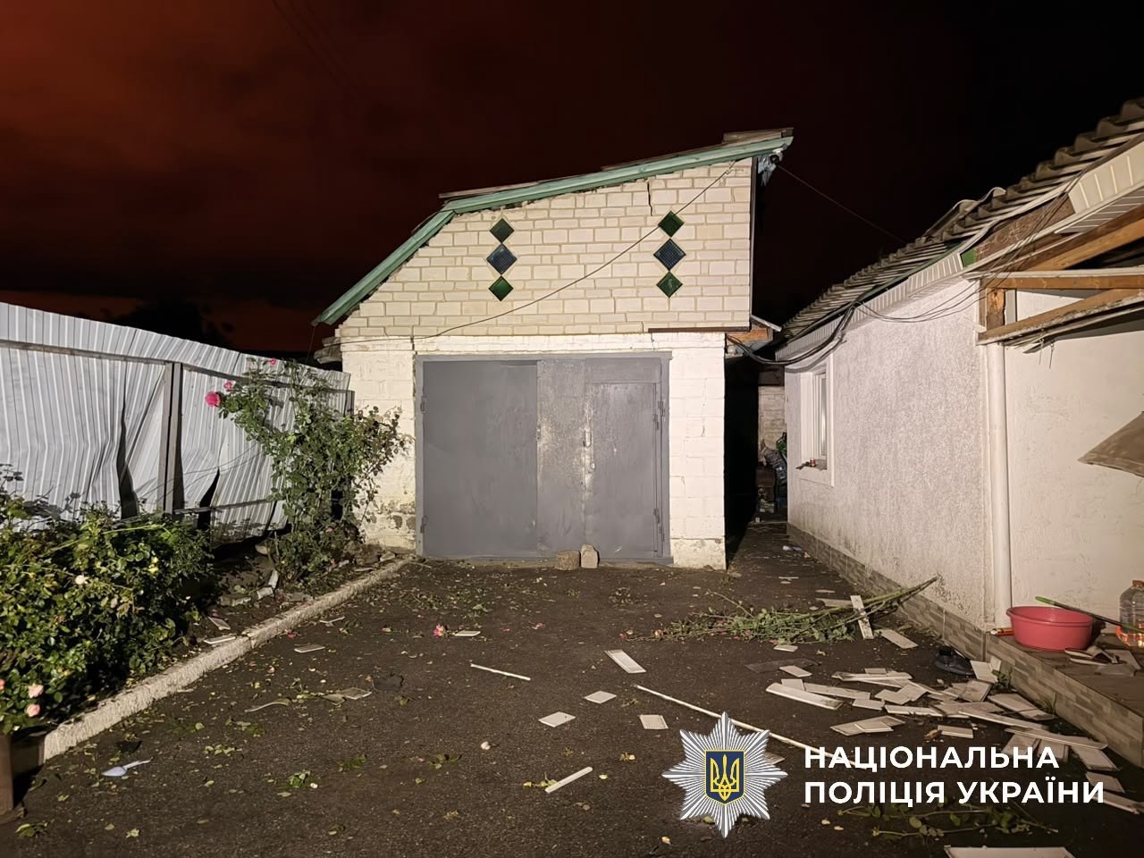 Київщина: 3 поранених та 18 пошкоджених об'єктів після нічних обстрілів