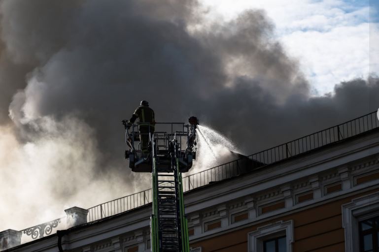Журналіст Радіо Свобода дивом вижив після атаки дрона в Києві