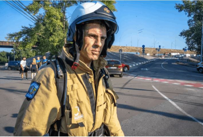 Рятувальник Сковородка потрапив під повторний обстріл